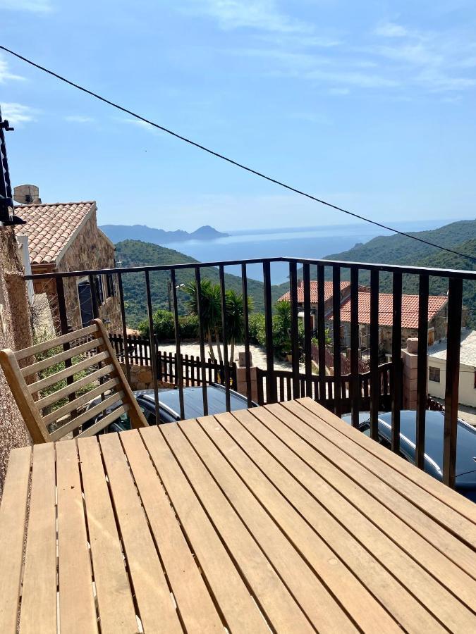 STUDIO TERRASSE VUE MER Clim Wifi Parking Partinello Bagian luar foto